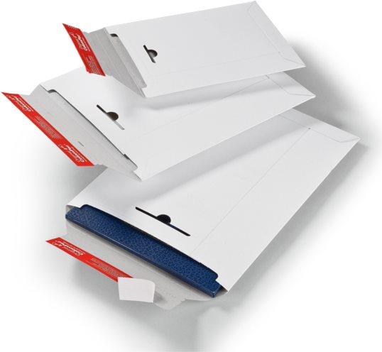 Image du produit Colompac Enveloppe d'expédition Rigid Fenêtre présente : Non Couleur : blanc (20 x)