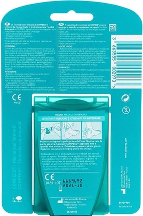 Produktbild Compeed Blasen Mittelpflaster - 10er-Pack