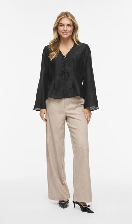 Immagine prodotto Vila VICINA V-Ausschnitt Oberteil mit langen Ärmeln (40)