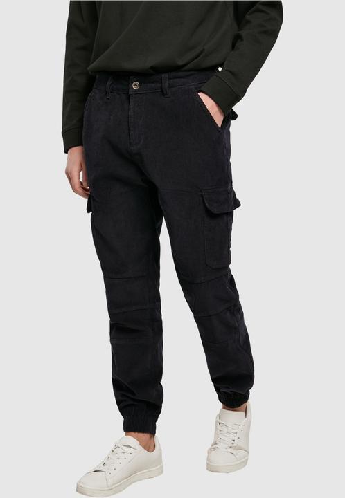 Actual product image Urban Classics Corduroy Cargo Jogging Pants - 10422 (S)