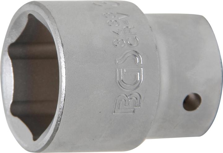 Produktbild BGS Steckschlüssel-Einsatz Sechskant | Antrieb Innenvierkant 20 mm (3/4") | SW 33 mm (33 mm)