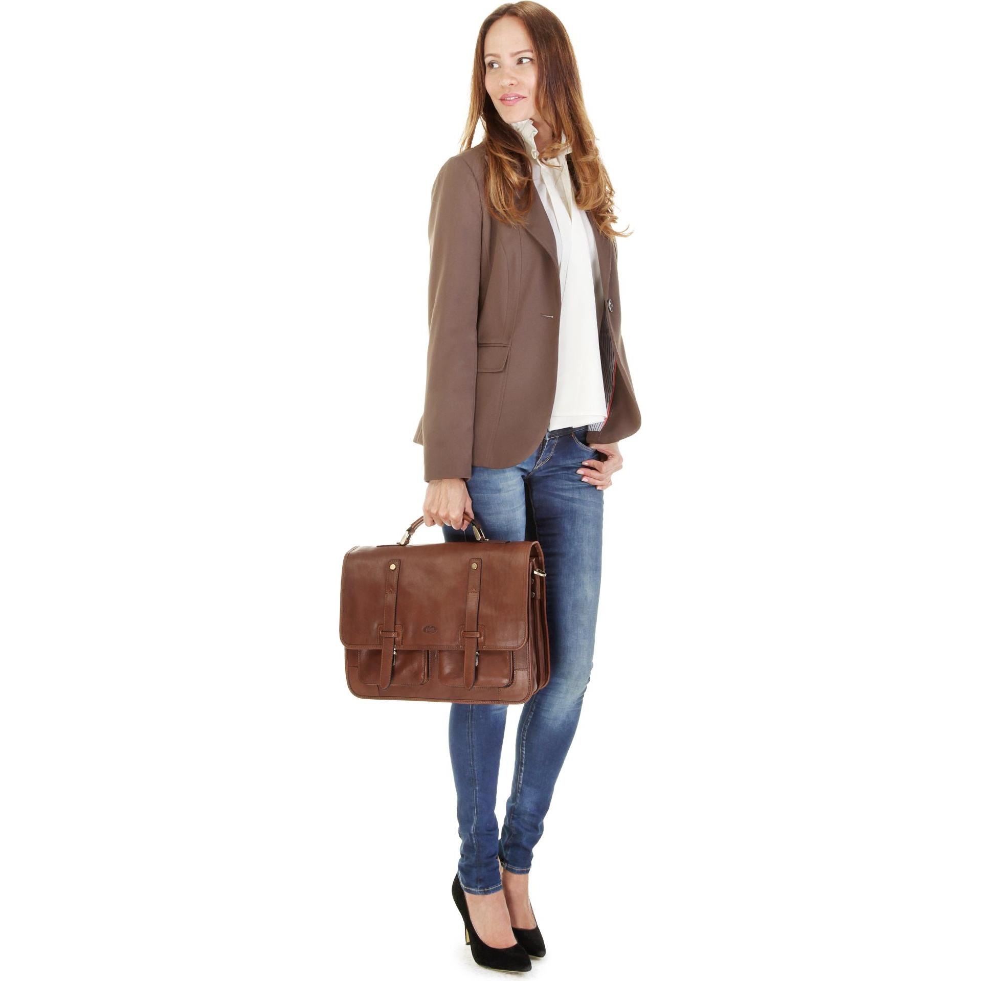 Thumbnail - PIKE, Handtasche, Aktentasche, Braun