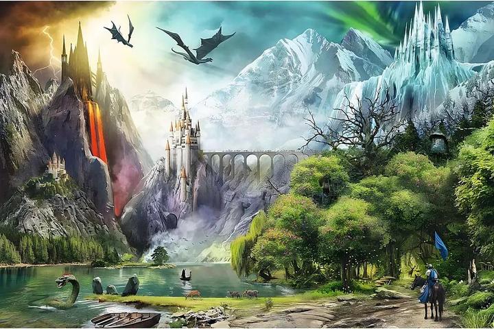 Immagine prodotto Ravensburger Cavalcata del drago (3000 pezzi)