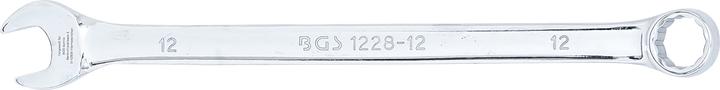 Produktbild BGS Maul-Ringschlüssel extra lang SW 12 mm (12 mm)