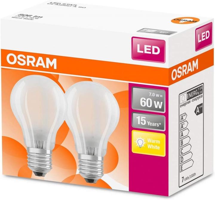 Immagine prodotto Osram ST Clas A (E27, 6.50 W, 806 lm, 2 x, E)