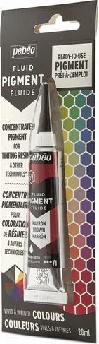 Actual product image Pebeo Fluid Pigment (Brown, 20 ml)