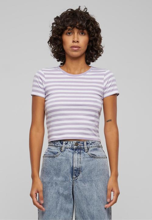 Image du produit Urban Classics Tee short à rayures pour femmes - 142651 (4XL)
