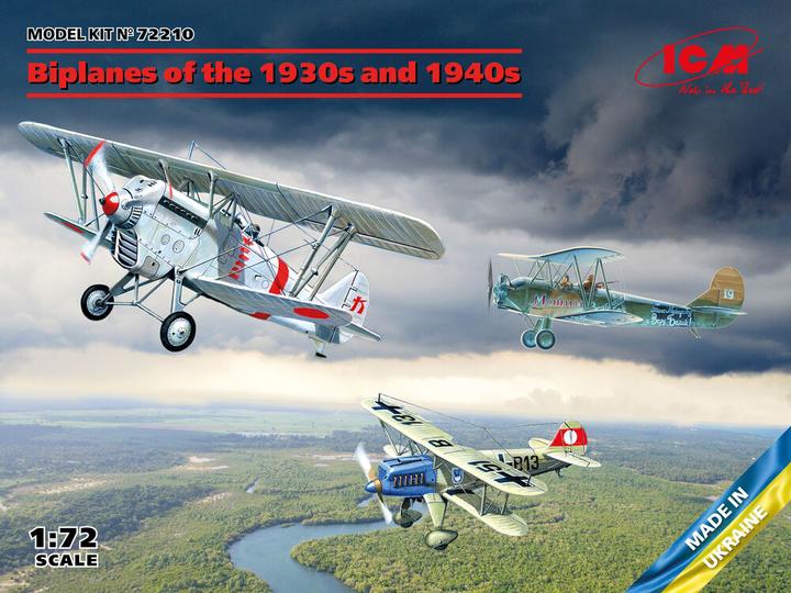 Image du produit ICM Biplans des années 1930 et 1940 (????-51A-1, Ki-10-II, U-2/Po-2VS)