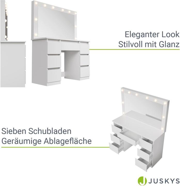 Immagine prodotto Juskys Lilia (108 x 41 x 140 cm)