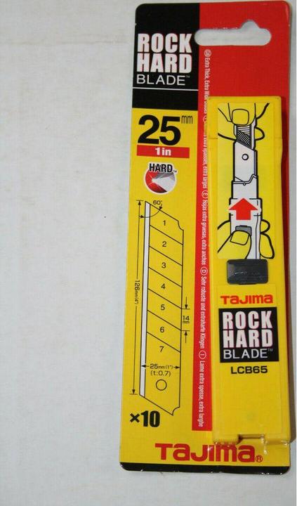 Actual product image Tajima Replacement blade LCB-65 CD (Replacement blade)