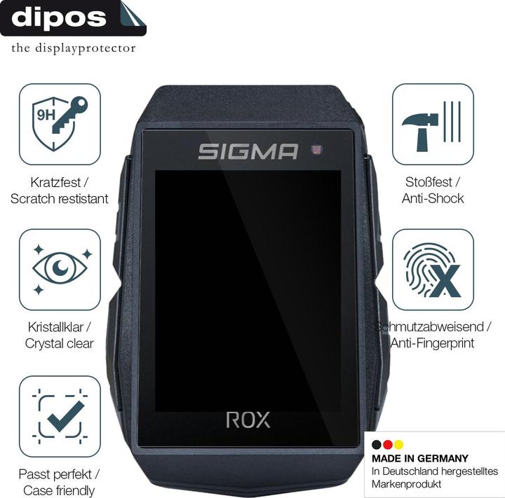 Actual product image Dipos Anti-Shock Screen Protector Clear