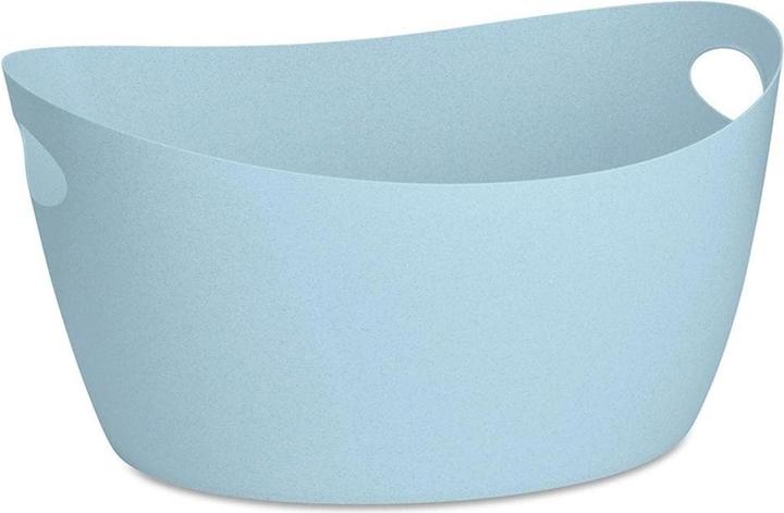 Koziol Wäschekorb Bottichelli L, 15 l, Blau, Detailfarbe (15 l)