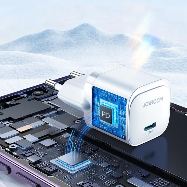 Produktbild Joyroom JR-TCF02 PD 20W mini Charger-White (EU) (20 W, 1 Port)