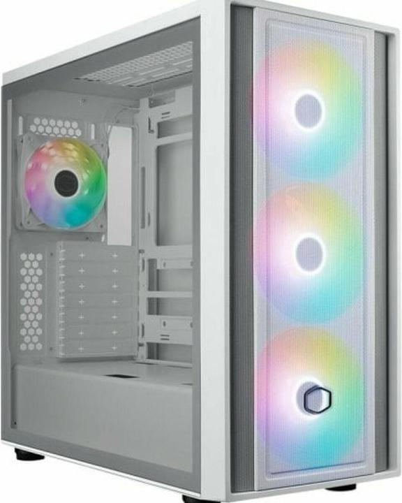 Produktbild Cooler Master MasterBox 600 White (ATX, ITX, mATX)