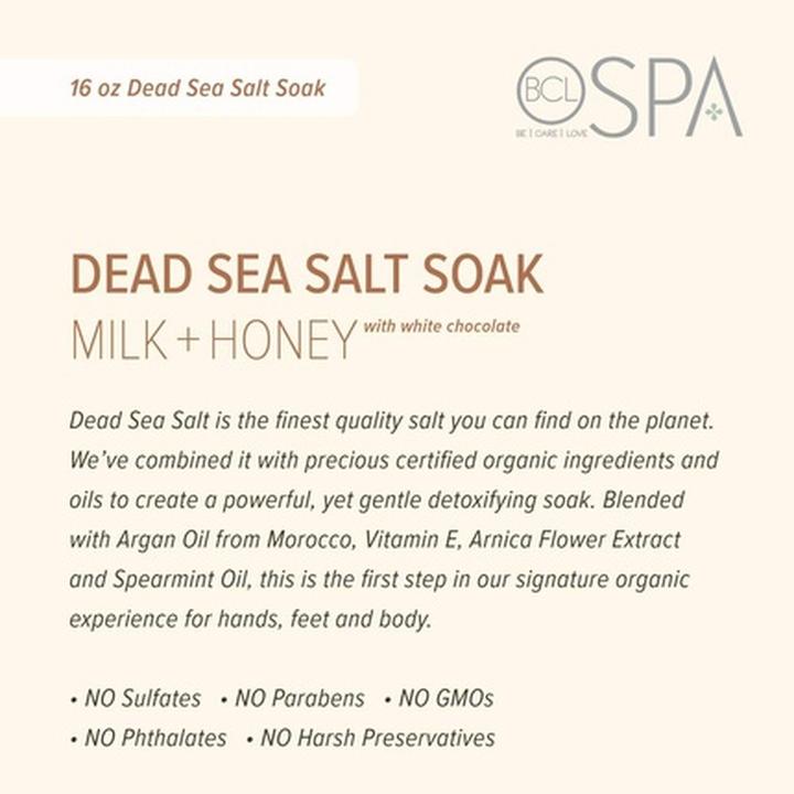 Produktbild Bcl Spa Milch + Honig Totes Meer Salzbad (1 ml, Badesalz)