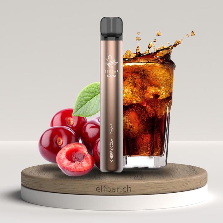Produktbild Elfbar V2 Cherry Cola (600) (Cerise, Cola, Kirsche)