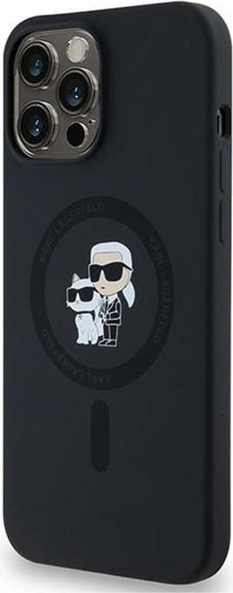 Immagine prodotto Karl Lagerfeld KLHMP13XSCMKCRHK Custodia rigida iPhone 13 Pro Max 6.7" in silicone Karl & Choupet (Apple iPhone 13 Pro Max)