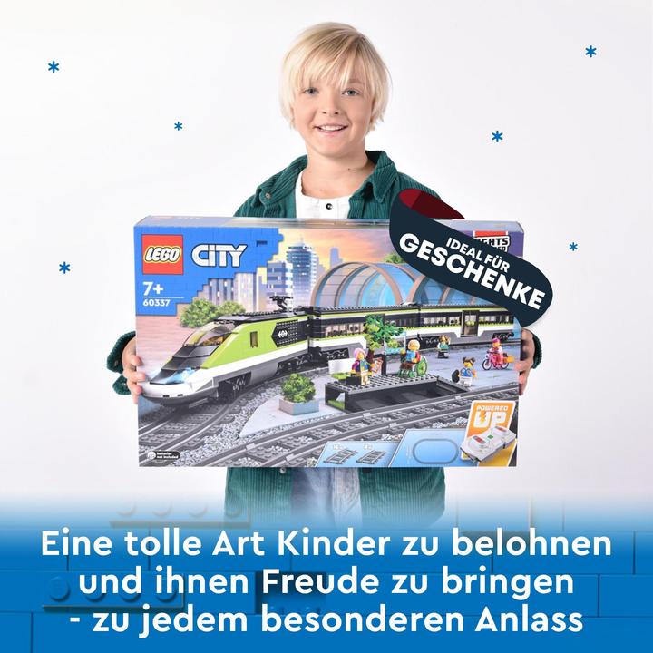 Actual product image LEGO Passenger express train (60337, LEGO City, LEGO Powered UP)