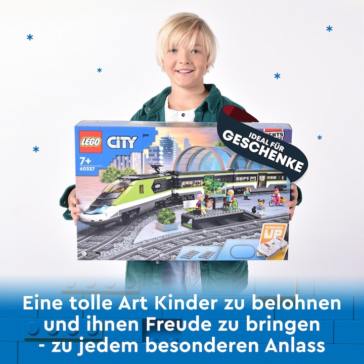 Actual product image LEGO Passenger express train (60337, LEGO City, LEGO Powered UP)