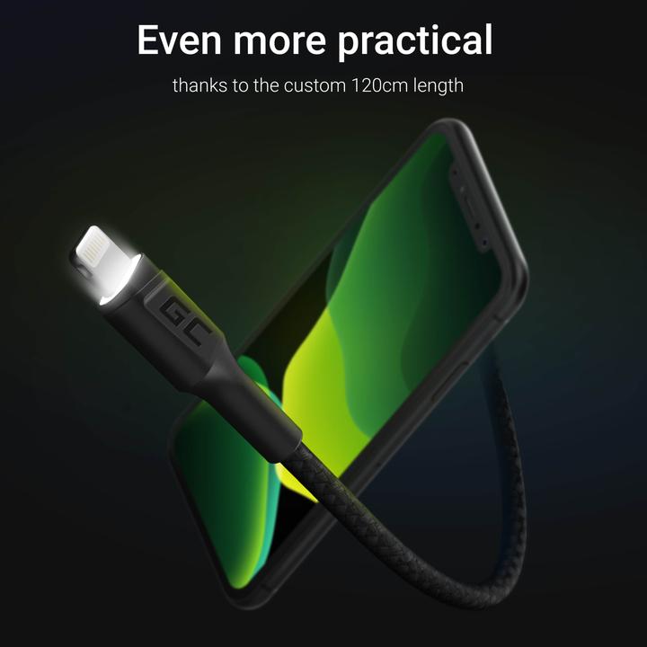 Produktbild GreenCell Cell KABGC05 Lightning-Kabel (1.20 m, USB 2.0)