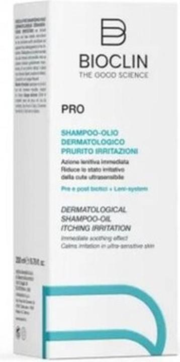 Actual product image Bioclin Pro Itching Irritation Dermatological Shampoo Oil 200ml (200 ml)