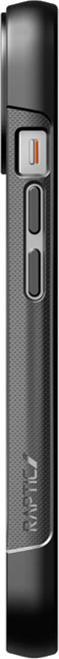 Actual product image X-Doria Raptic Clutch Case iPhone 14 Back Cover Black (Apple iPhone 14)