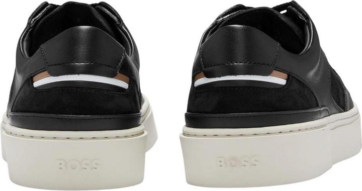 Actual product image BOSS Mens Gary Leather Tennis Shoes (39.5)