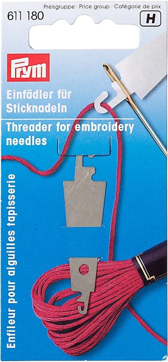 Actual product image Prym Threaders for embroidery needles Card