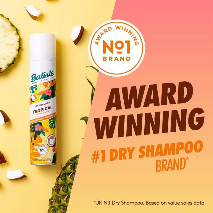 Immagine prodotto Batiste Tropical (Shampoo secco, 200 ml)