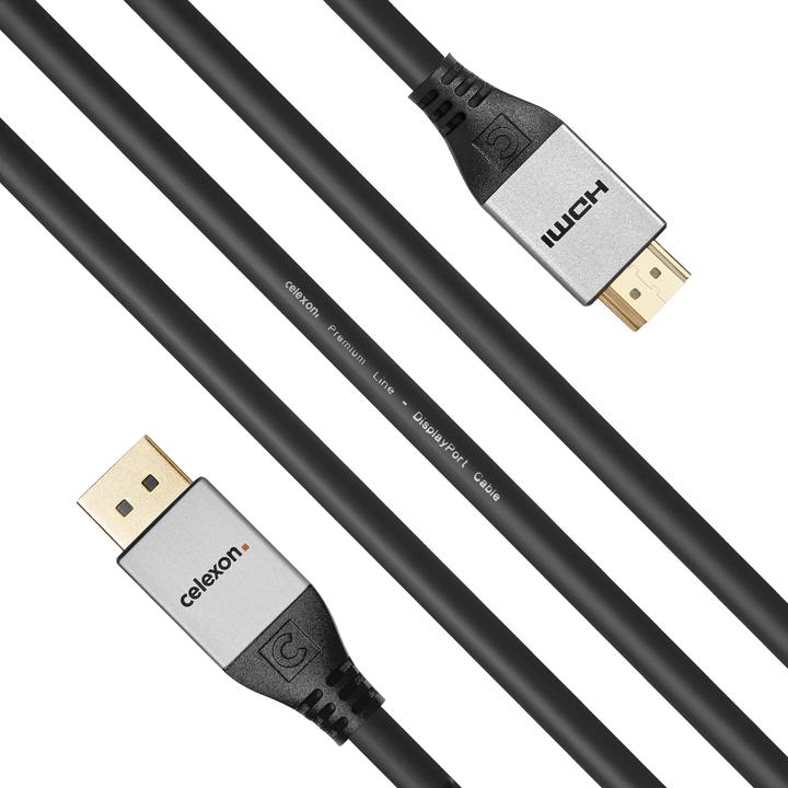 Produktbild Celexon DisplayPort auf HDMI Kabel 4K 5,0m - Professional Line (5 m, HDMI, 1.4)