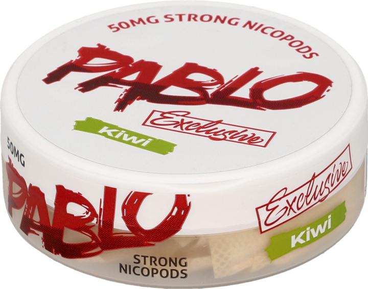Actual product image Pablo Exclusive Kiwi (VP 8.90) (Nicotine Pouches, 50 mg)
