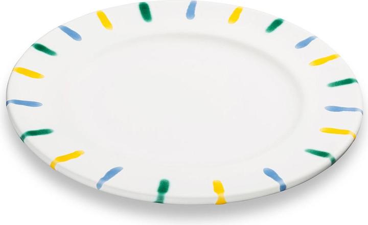 Produktbild Gmundner Keramik Buntgeflammt, Dessertteller Gourmet (Ø18cm) (18 cm)