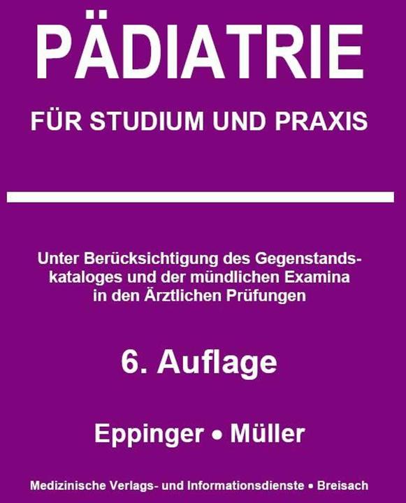 Actual product image Pädiatrie (German, Markus Müller, 2023)