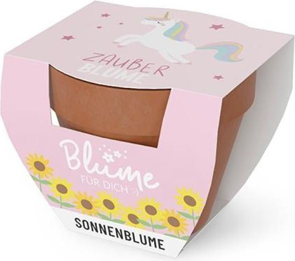 Produktbild La Vida Blume FD D5,5H5 Einhorn Liebl. (5.50 x 5 cm)