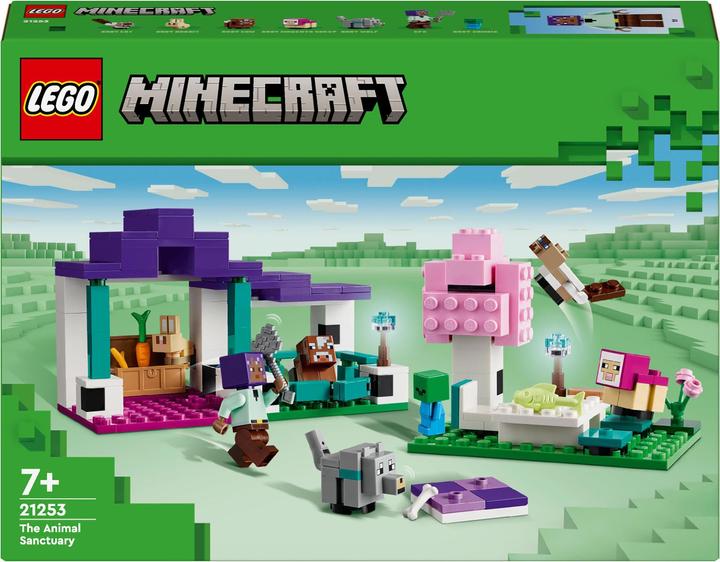 Actual product image LEGO 21253 The Animal Shelter (21253, LEGO Minecraft)