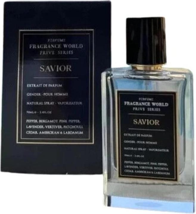 Actual product image Ameer Al Oud Fragrance World Prive Series Savior - A Premium Fragrance For Discerning Individuals (Eau de parfum)