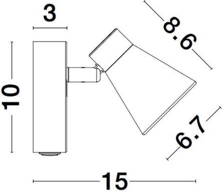 Image du produit Nova Luce Gropius (GU10)