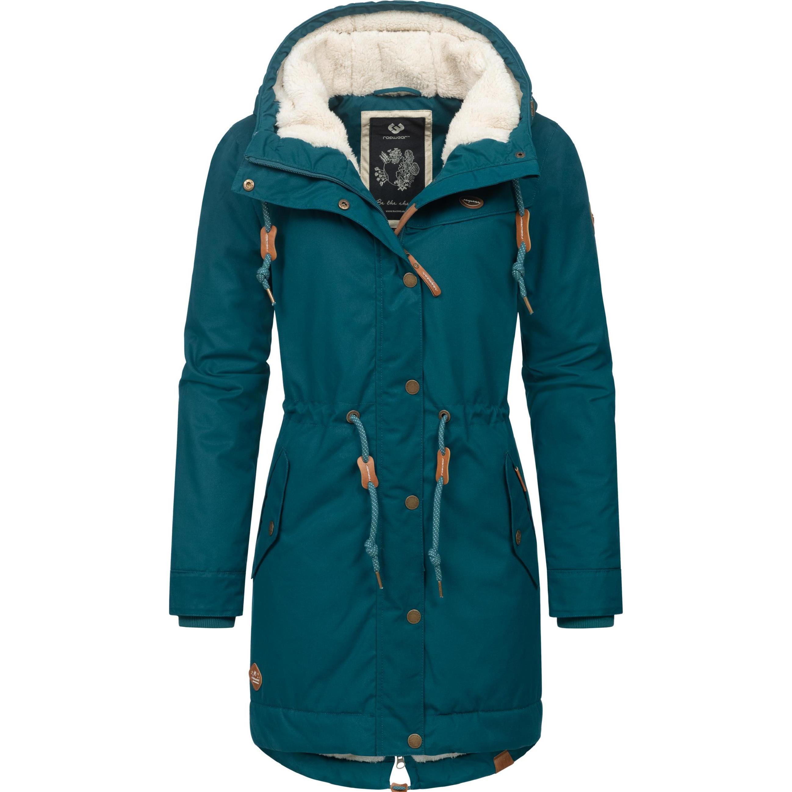 Ragwear, Damen, Jacke, YM-Canny (3XL), Grün, 3XL