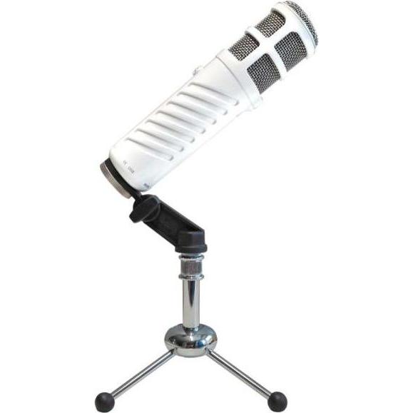 RØDE Podcaster Mikrofon mit MS055 Tisch-Stativ, Mikrofon