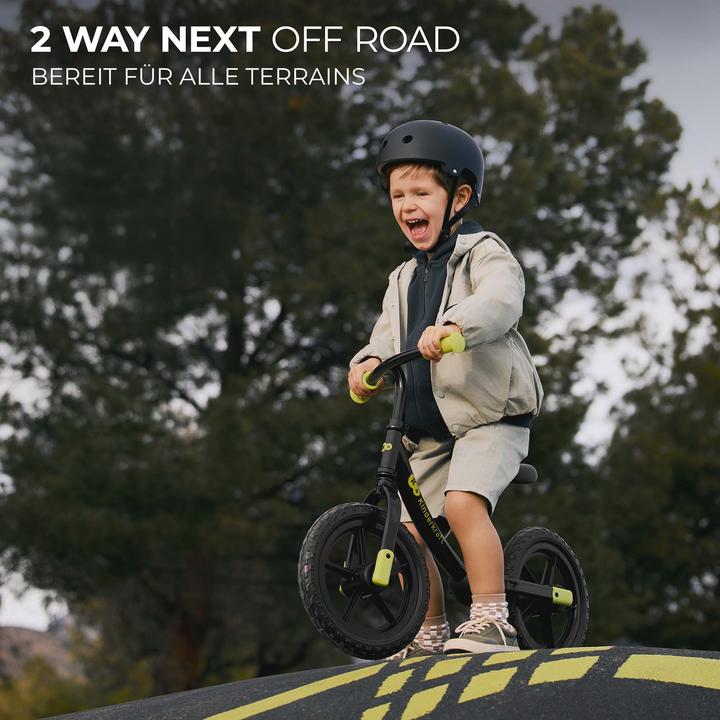 Produktbild KinderKraft Balance Bike 2WAY NEXT 2025 SCHWARZ