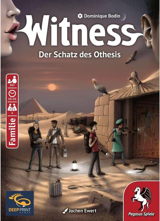 Immagine prodotto Pegasus Witness - Il tesoro di Othesis (Deep Print Games) (Tedesco)