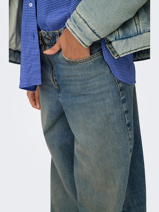 Produktbild Only ONLBAXTER Mittlere Taille Weiter Beinschnitt Jeans Jeans mit weitem Bein (26)