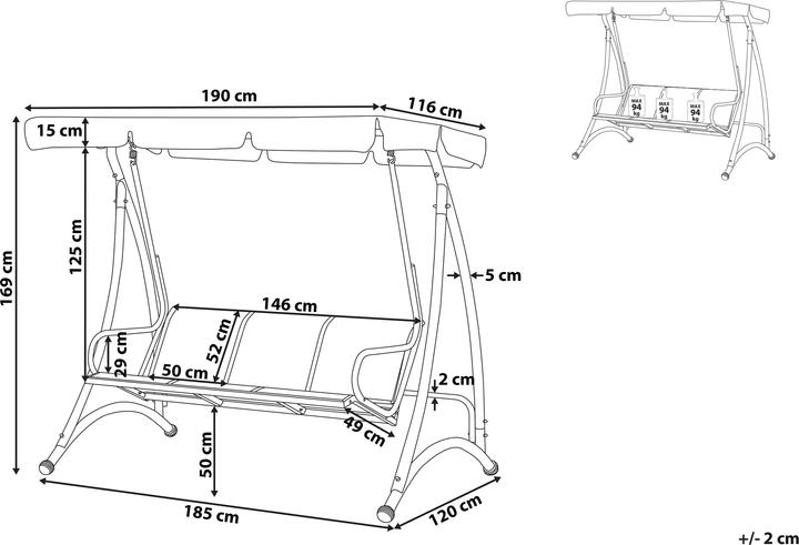 Immagine prodotto Beliani Bogart