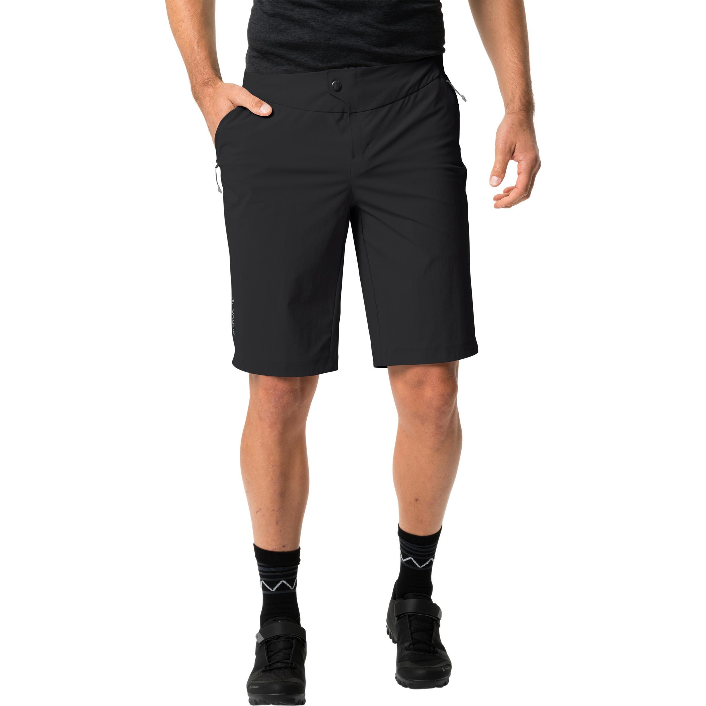 Thumbnail - Vaude, Herren, Velohosen, Men's Kuro Shorts (S), Schwarz, S
