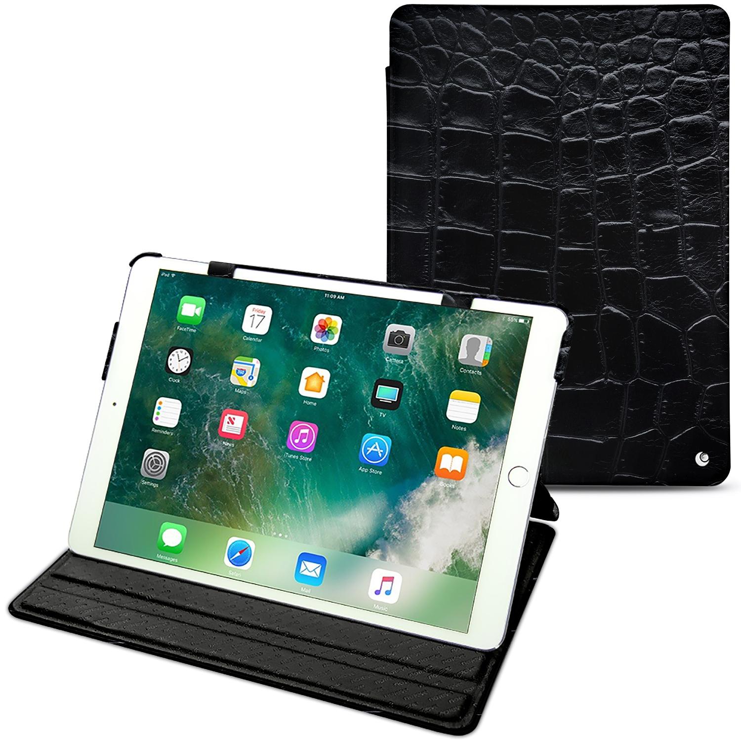 Noreve Lederschutzhülle horizontal (iPad Air 2019 (3. Gen)), Tablet Hülle, Schwarz