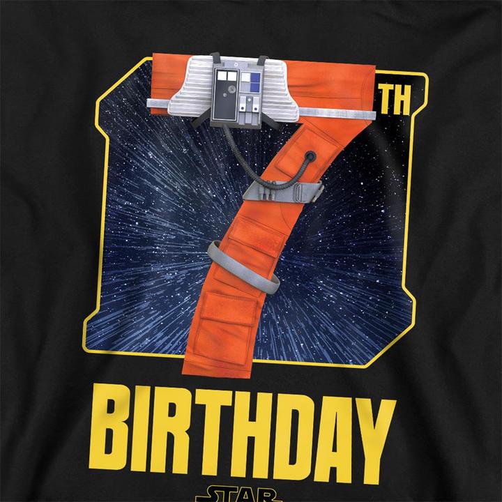 Produktbild Star Wars Xwing Pilot Kapuzenpullover 7. Geburtstag (116)
