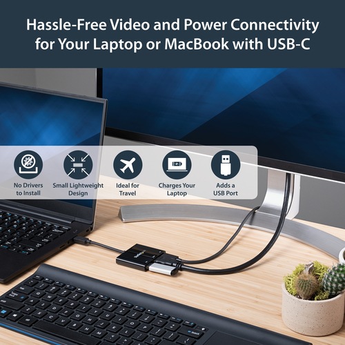Produktbild StarTech USB-C zu (USB-C, 1 Ports)
