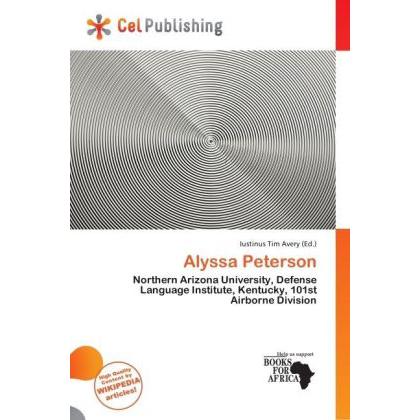 Alyssa Peterson, Fachbücher