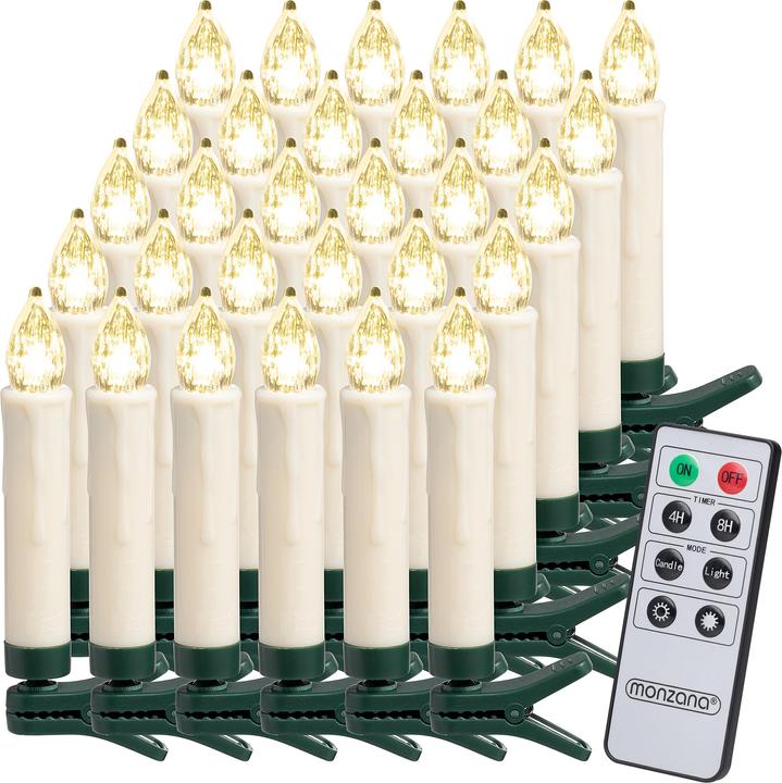 Monzana Bougies, ensemble de 30 (30 x)