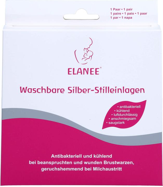 Produktbild Elanee Silber-Stilleinlagen (1 x)